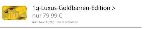 Goldbarren-Kollektion Deutsche Wahrzeichen