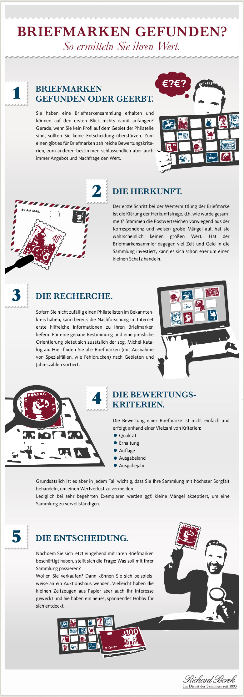 Briefmarken Wert ermitteln Briefmarken Wert ermitteln